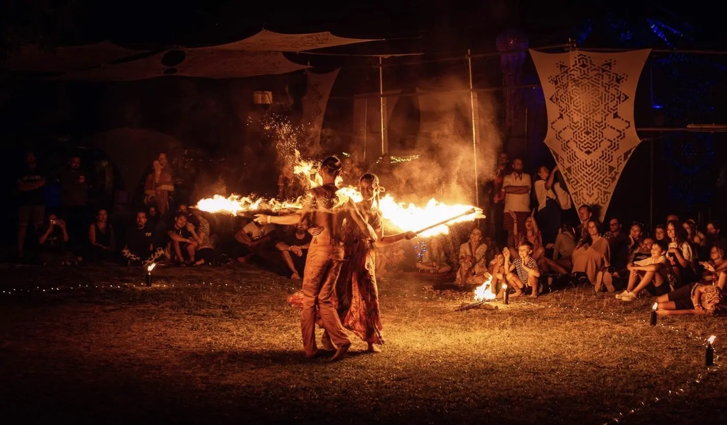 Dragon Queen Fire Show