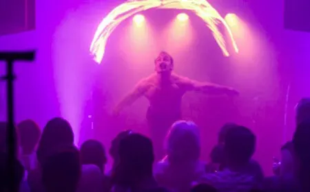 Fire Performer Chris