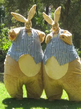 Giant Easter Bunnies