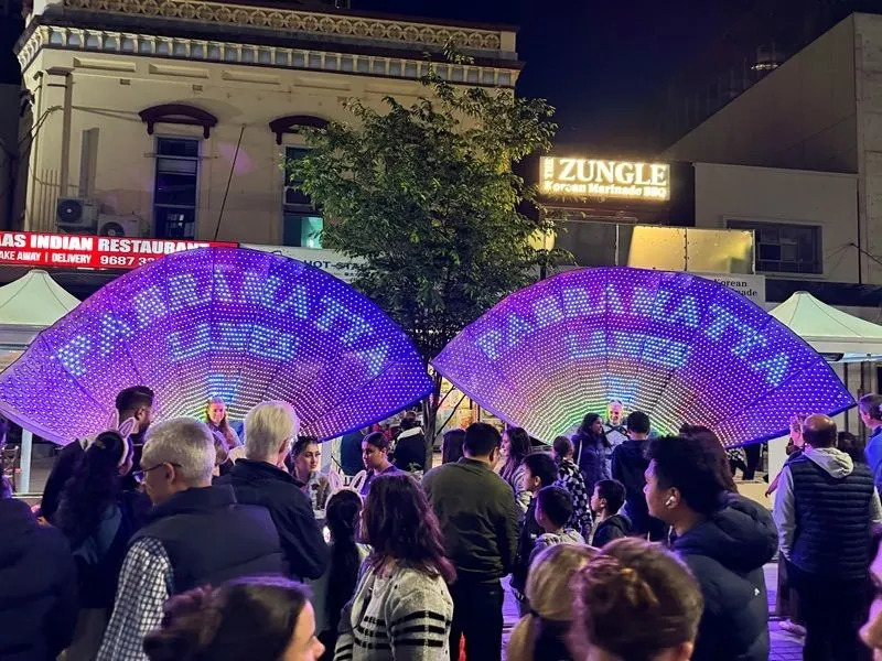 LED Peacock Fan