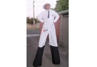 Mad Scientist on Stilts