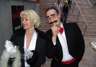 Marilyn and Groucho