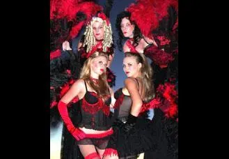 Parisian Cabaret Showgirls