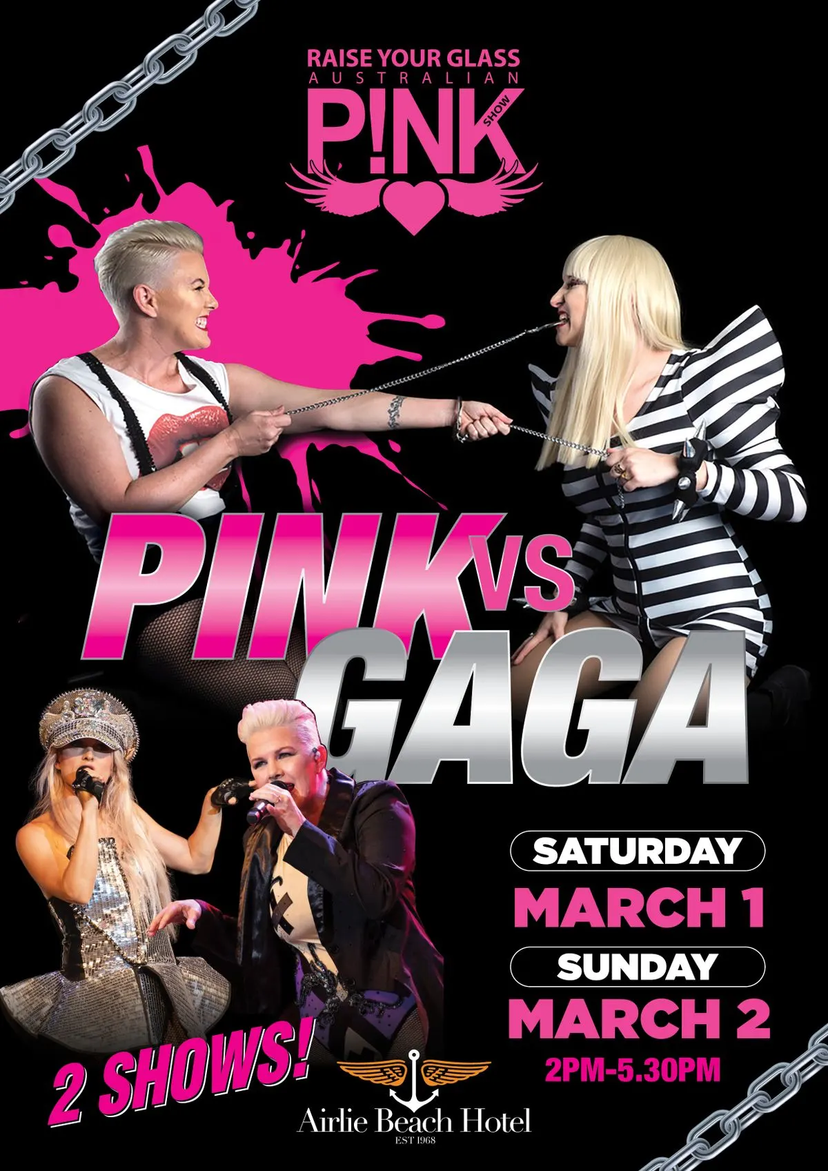 Raise Your Glass: Pink vs Gaga