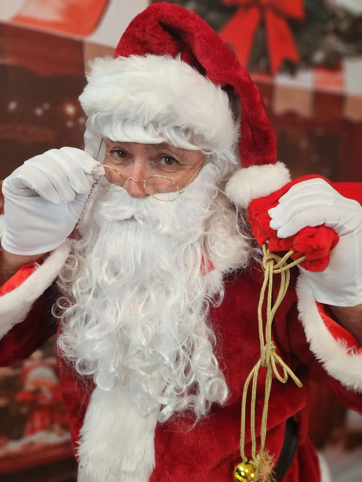 Santa and his Helpers