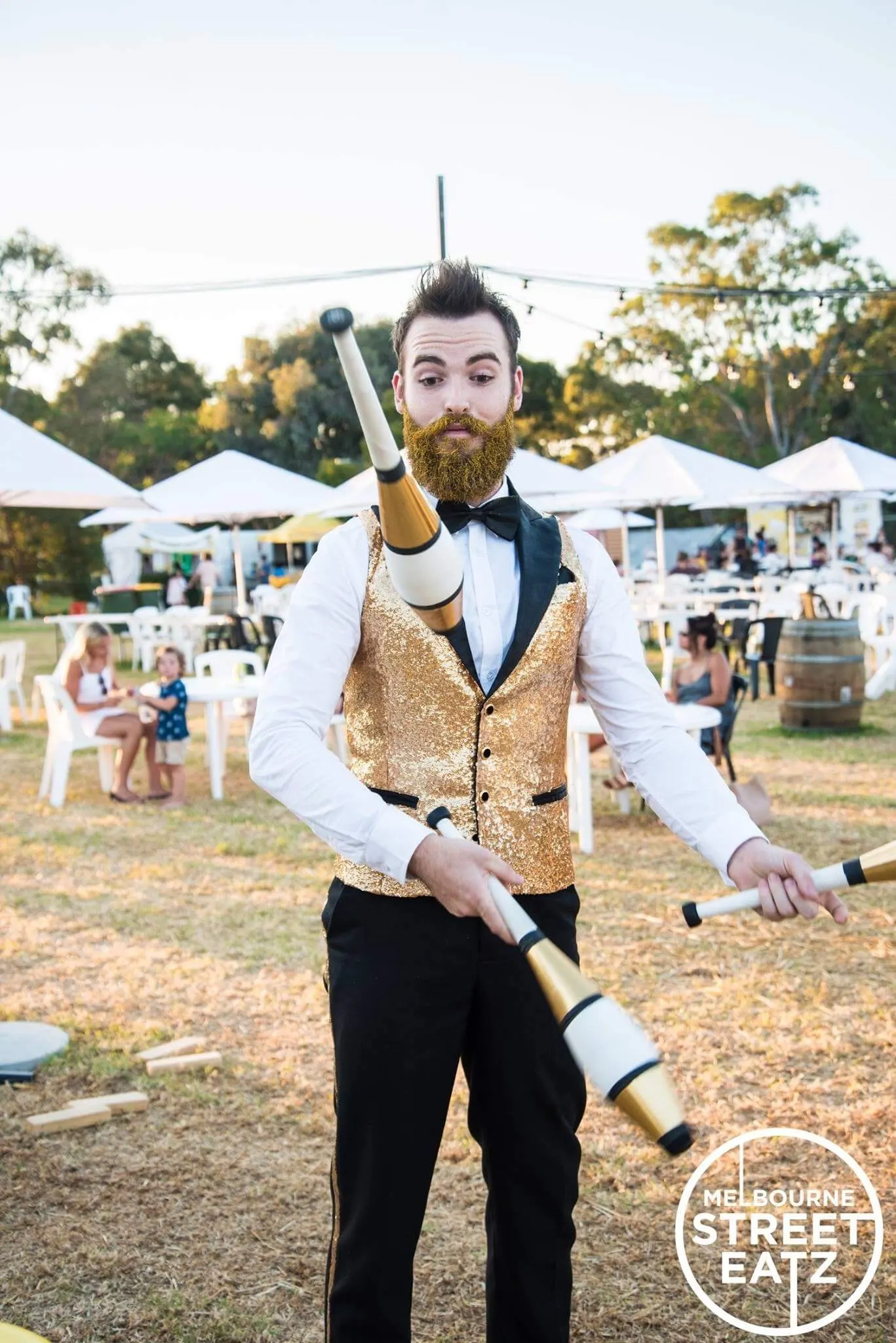 The Glitter Beard Juggler