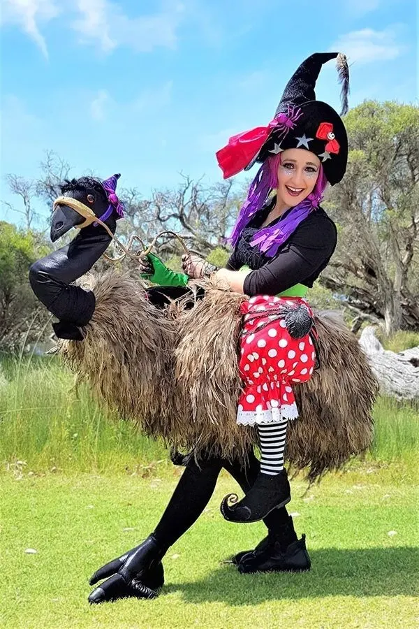 Witch Riding Emu